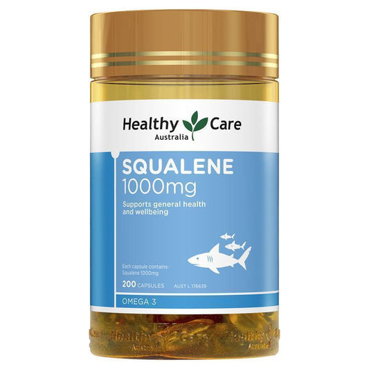 Healthy Care 角鯊烯膠囊1000mg 200粒