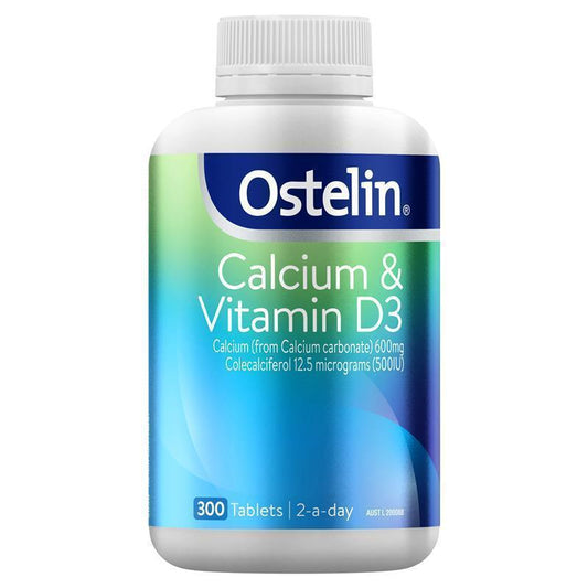 Ostelin 奧斯特林成人維生素D+鈣300粒