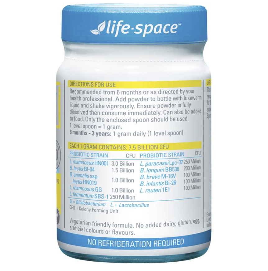 Life Space 益倍適6個月-3歲嬰幼兒益生菌粉腸胃健康60g