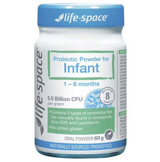 Life Space 嬰兒益生菌粉1-6個月嬰兒60g