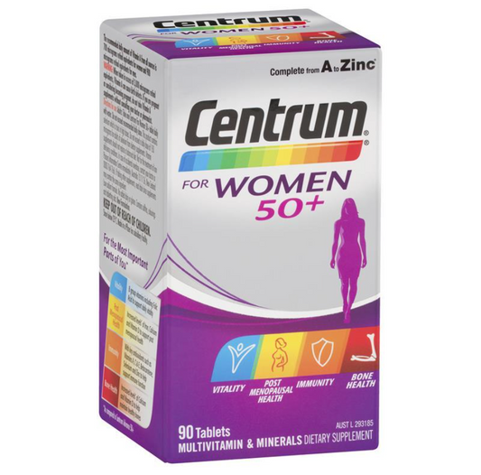 Centrum 善存50歲以上女士複合維生素90片