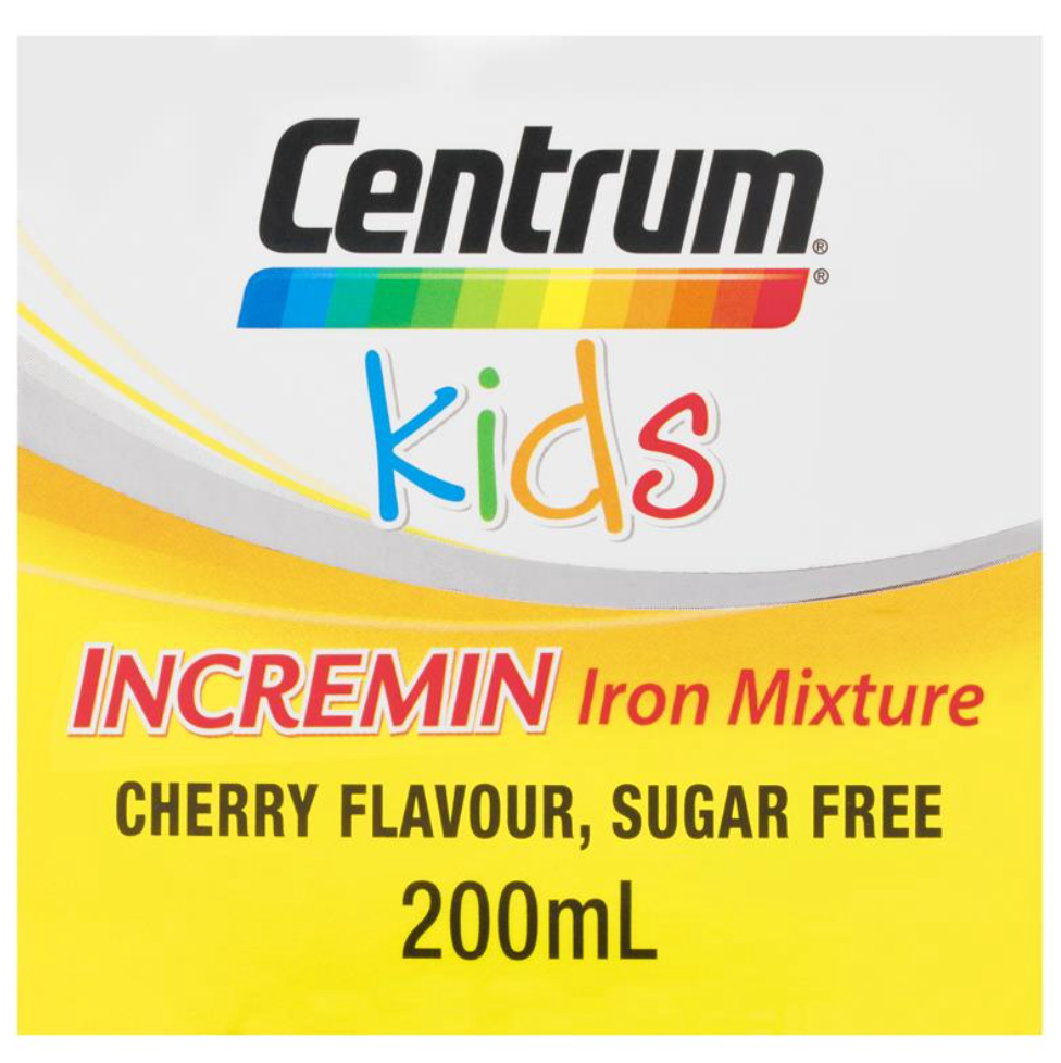 Centrum 善存兒童補鐵口服液櫻桃味200ml