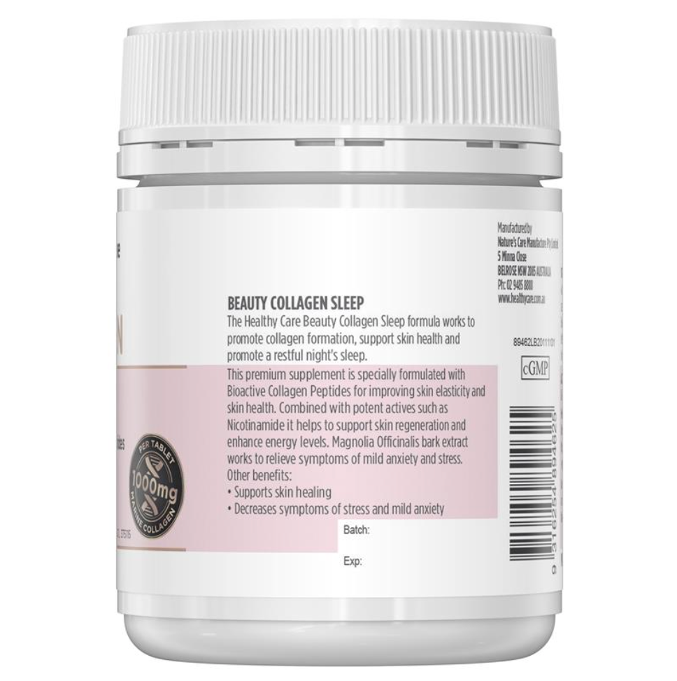 Healthy Care 美容膠原蛋白睡眠片 60粒
