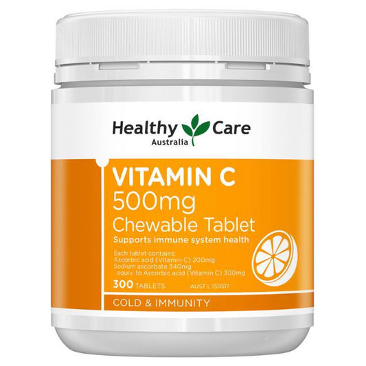 Healthy Care 维他命C咀嚼片300粒