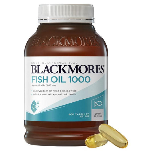 Blackmores原味有腥魚油400粒
