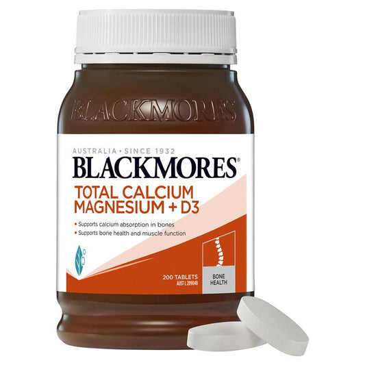 Blackmores鈣鎂+維他命D3 200粒