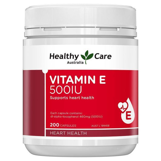 Healthy Care 維他命E膠囊500IU 200粒