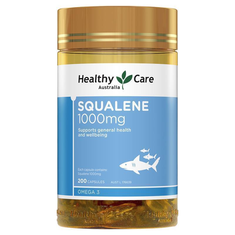 Healthy Care 角鯊烯膠囊1000mg 200粒