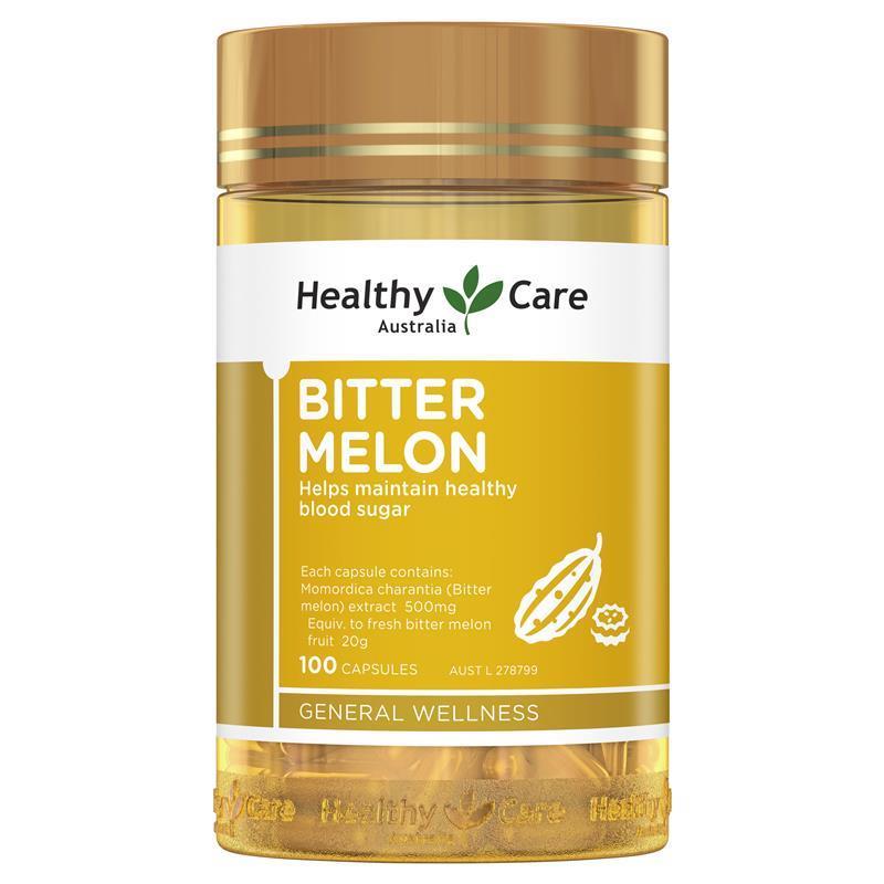 Healthy Care 苦瓜素膠囊 100粒