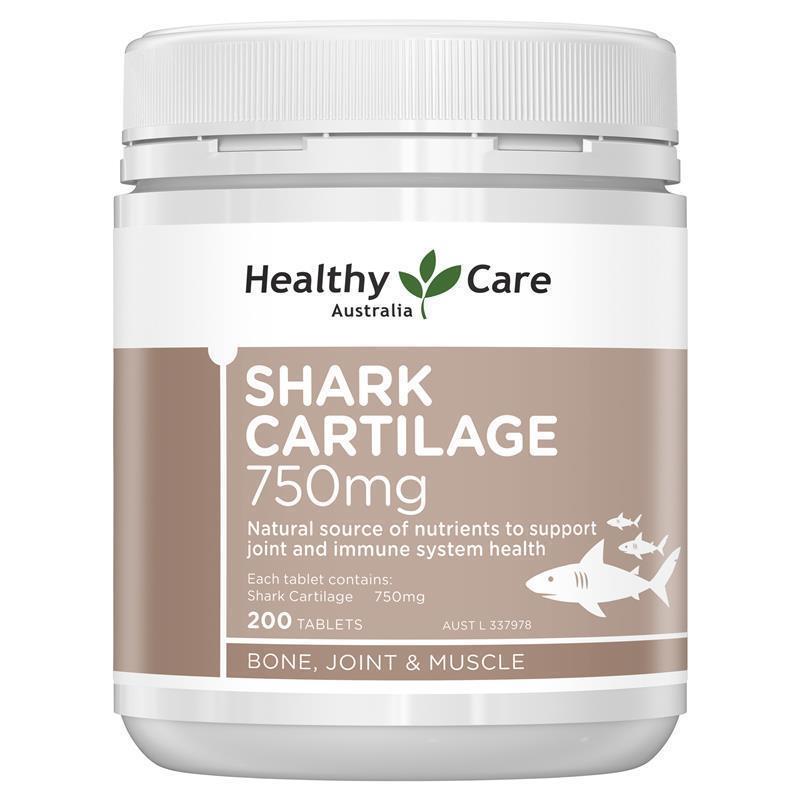 Healthy Care 鯊魚軟骨素750mg 200粒