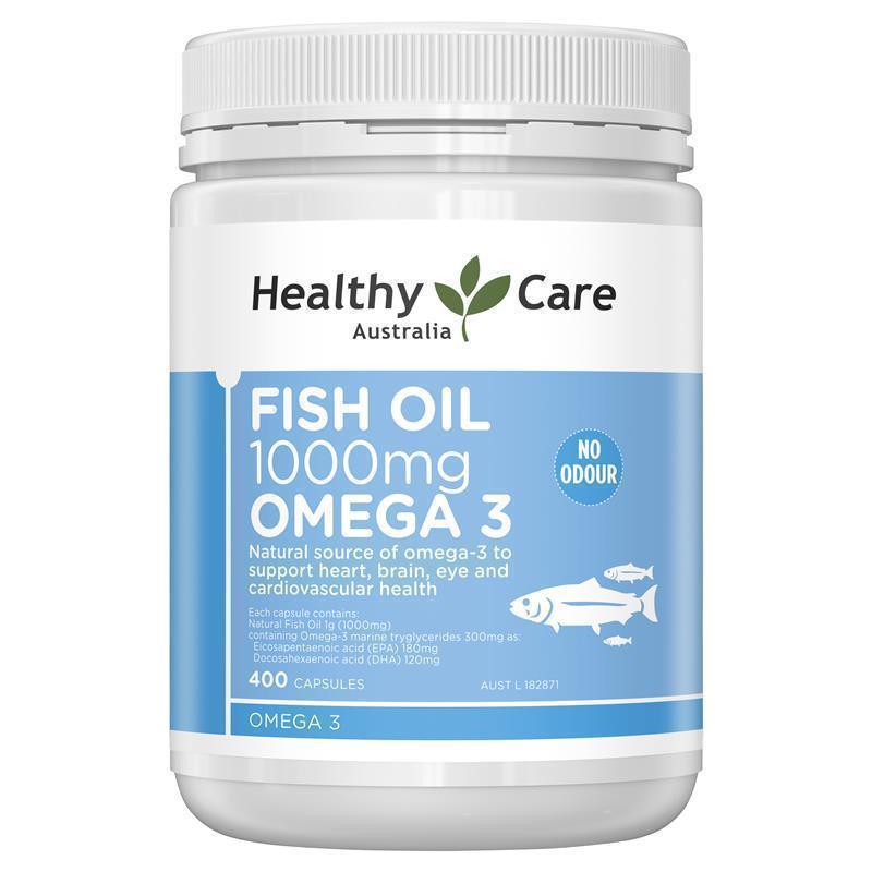 Healthy Care 魚油1000mg 400粒
