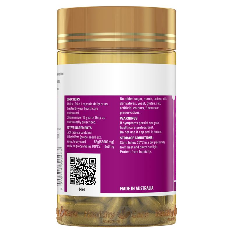Healthy Care 加強版葡萄籽58000mg 200粒
