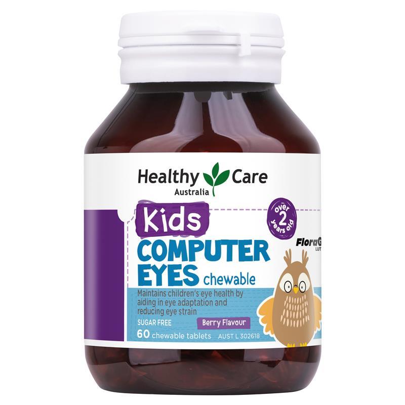Healthy Care 兒童防藍光護眼咀嚼片60粒