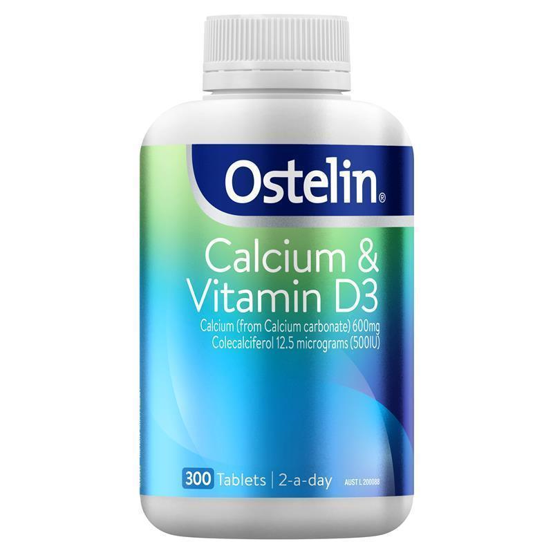 Ostelin 奧斯特林成人維生素D+鈣300粒