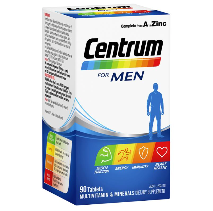 Centrum 善存男士複合維生素90片