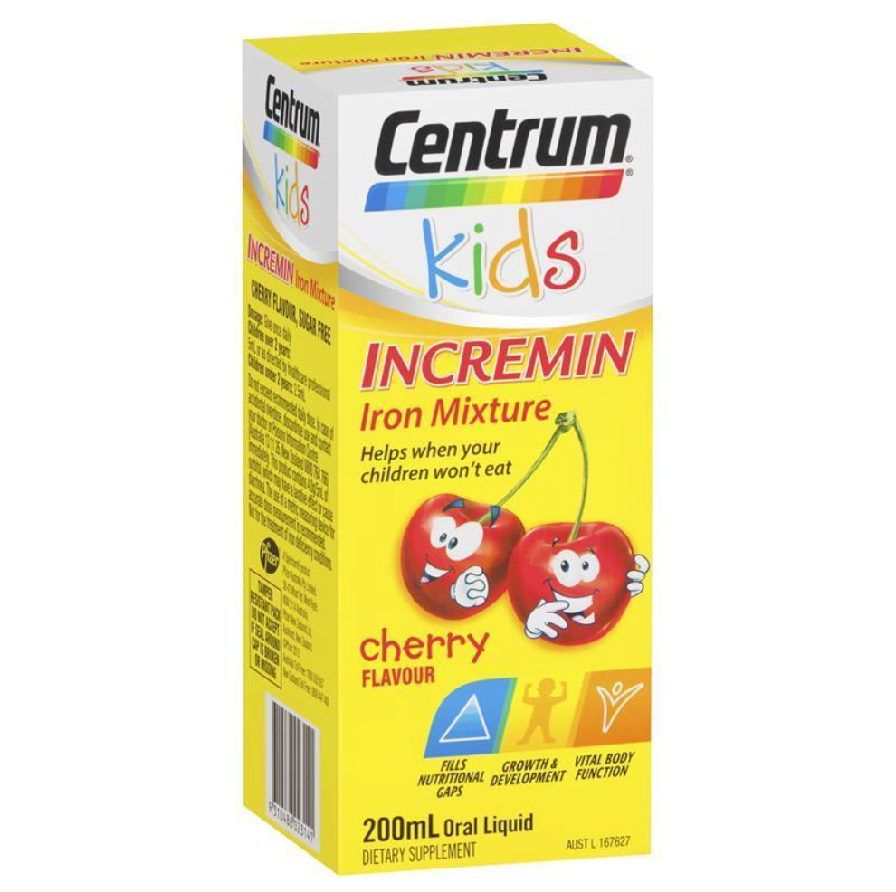 Centrum 善存兒童補鐵口服液櫻桃味200ml