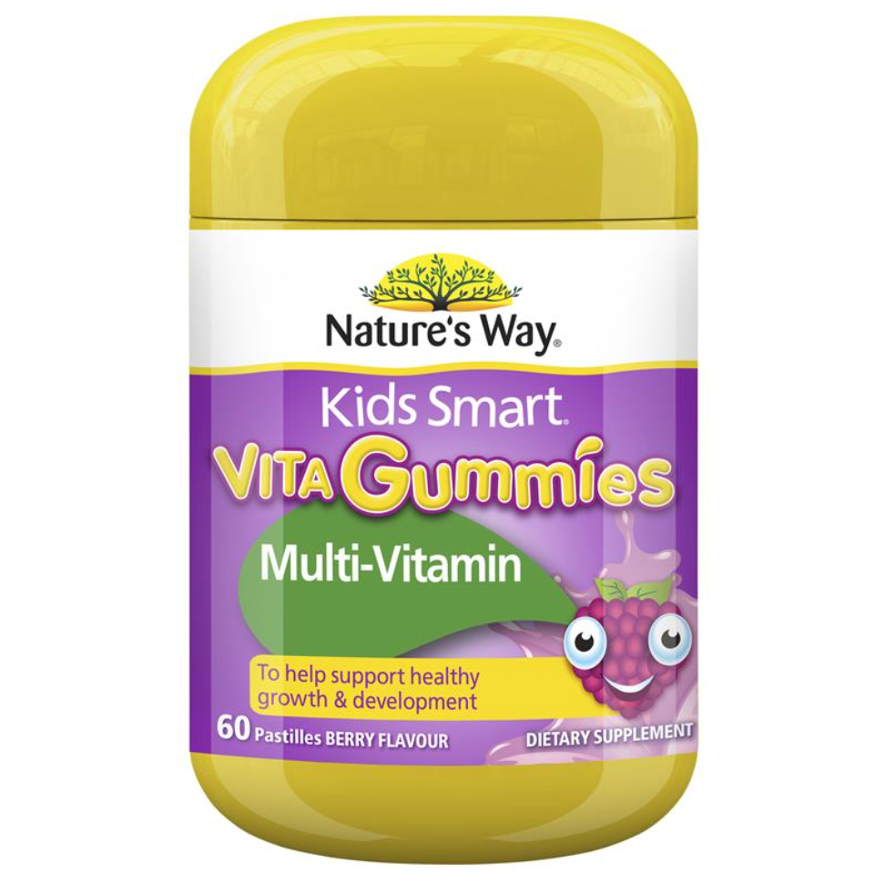 Nature's Way 佳思敏兒童複合維生素蔬菜營養軟糖60粒