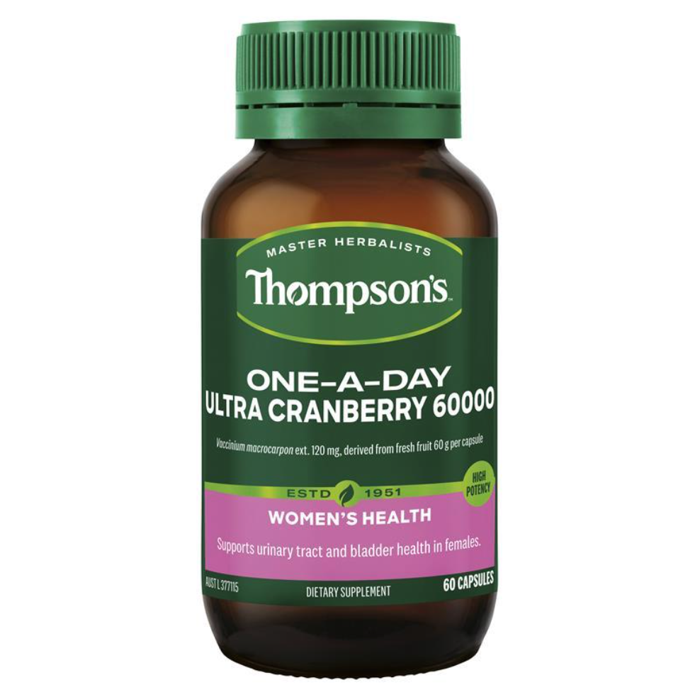 Thompson's 湯普森高濃度蔓越莓膠囊60000mg60粒