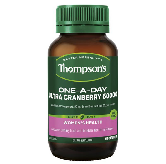 Thompson's 湯普森高濃度蔓越莓膠囊60000mg60粒