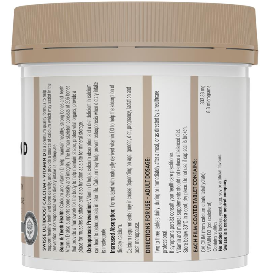 Swisse 鈣+維生素D150粒