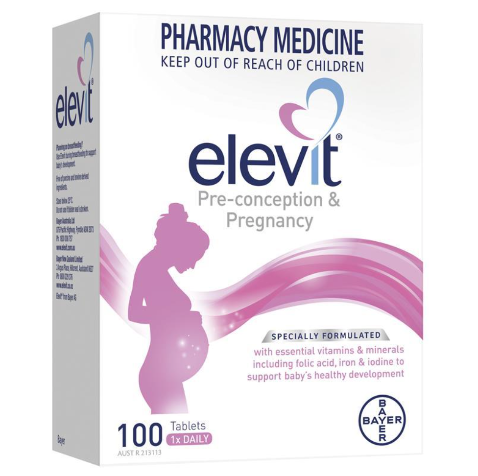Elevit 愛樂維孕婦複合維生素100片