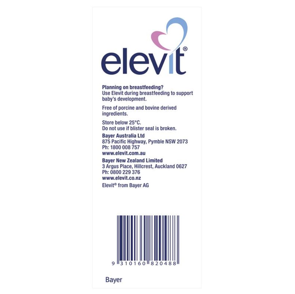 Elevit 愛樂維孕婦複合維生素100片