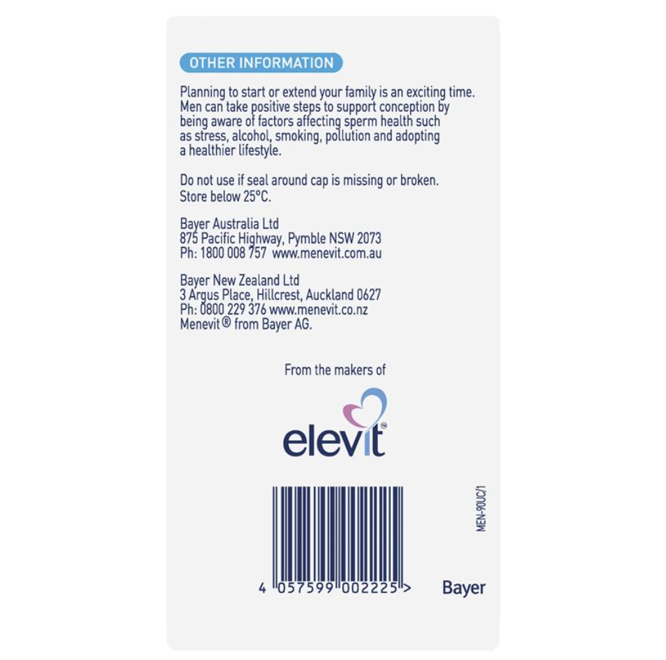 Menevit 男性愛樂維90粒