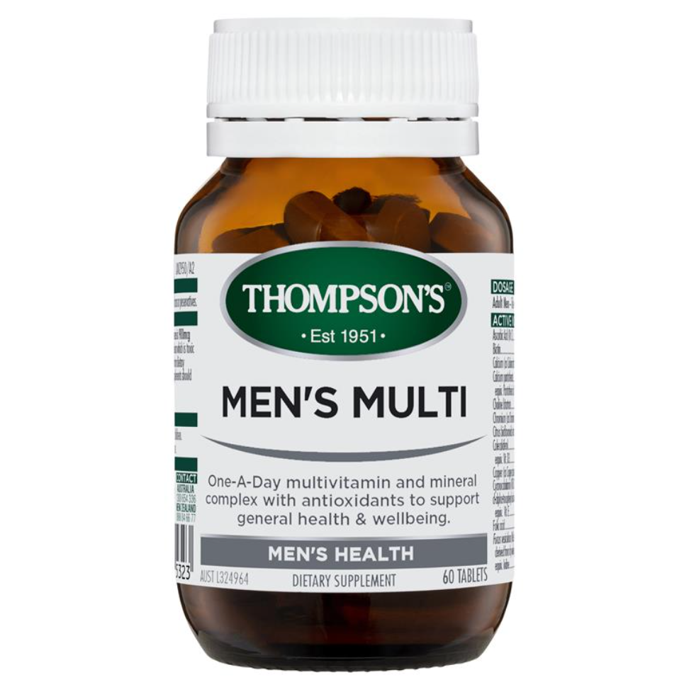 Thompson's 湯普森男士複合維他命60片