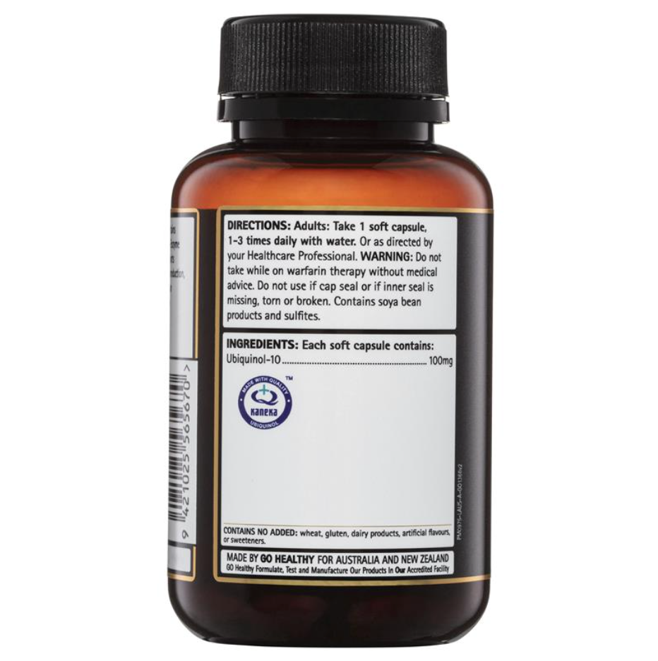 GO Healthy 輔酶Q10高含量300mg60粒