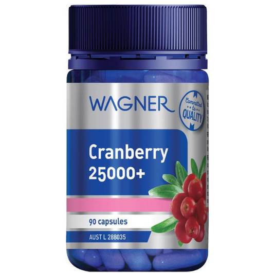 Wagner 高濃度蔓越莓膠囊25000mg90粒