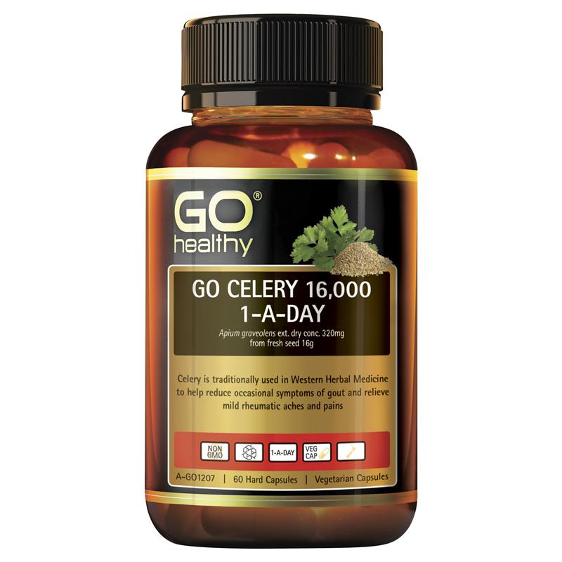 GO Healthy 高濃度芹菜籽膠囊16000mg60粒