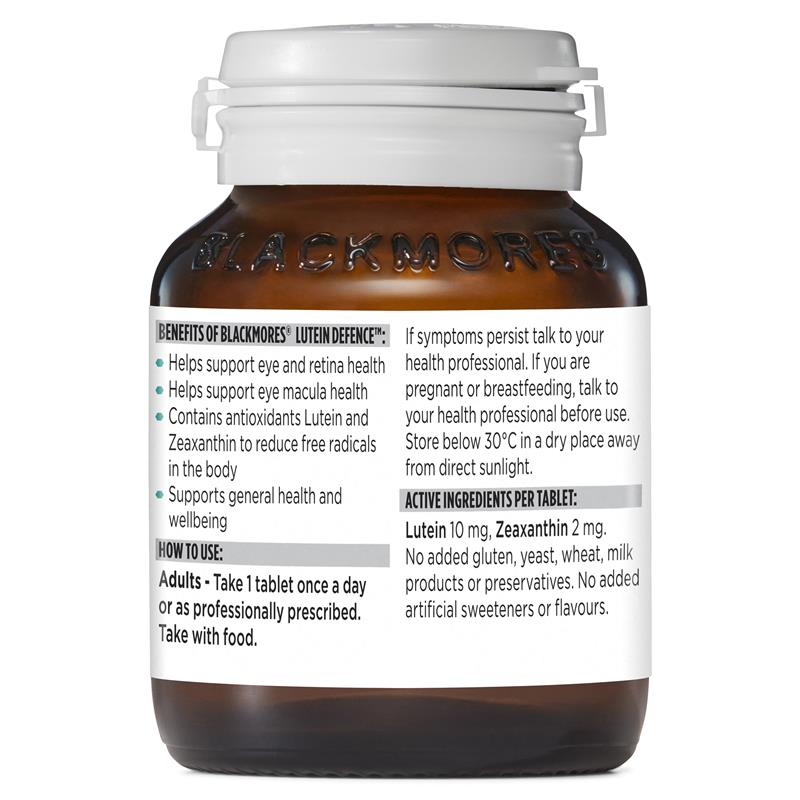 Blackmores葉黃素護眼片60粒